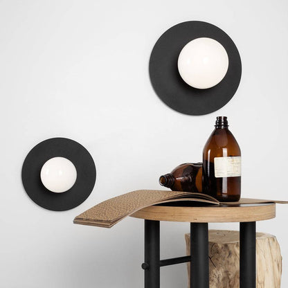 Lampada da Parete SKIVA BALL S - nero