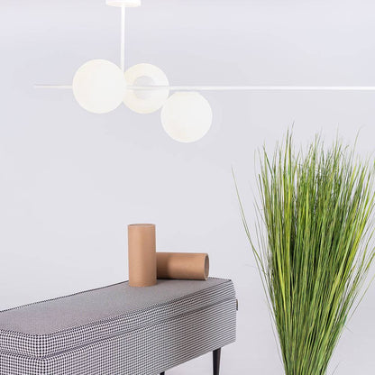 Sospensione BOBLER orizzontale - bianco