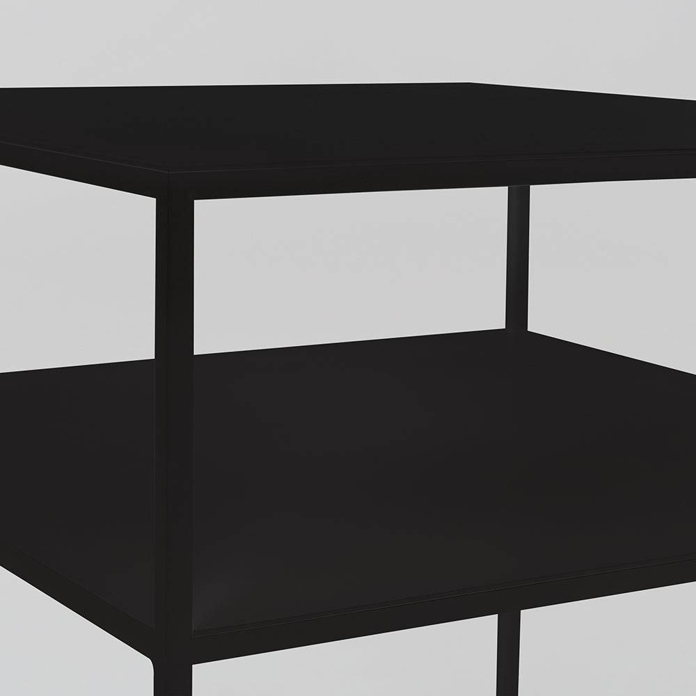 Tavolino Tensio 2 Floor Metal - nero