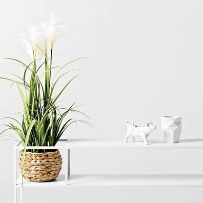 Consolle SENSO FLOWER METAL 120x25, bianco