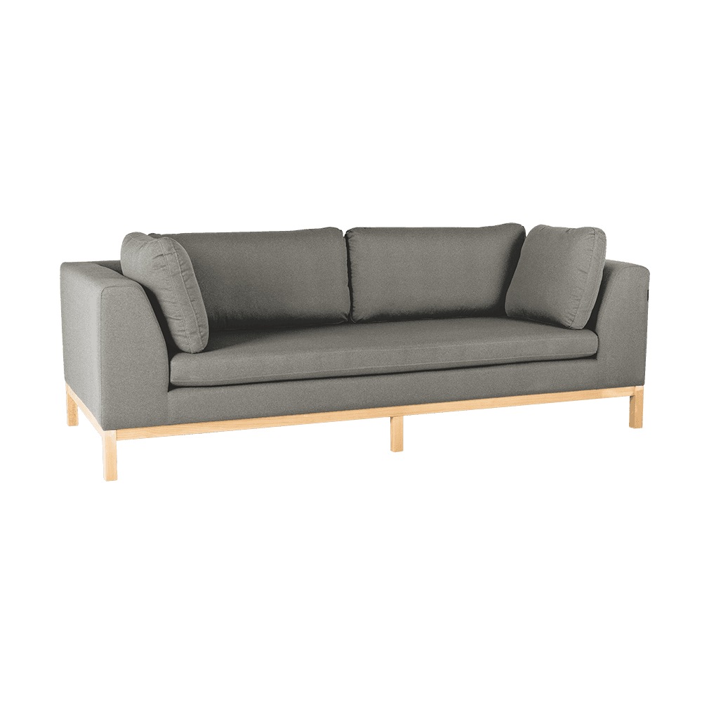 Sofa 3-Sitzer Ambient Wood - Natur