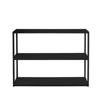 Libreria HYLLER METAL 100x75 - Nero