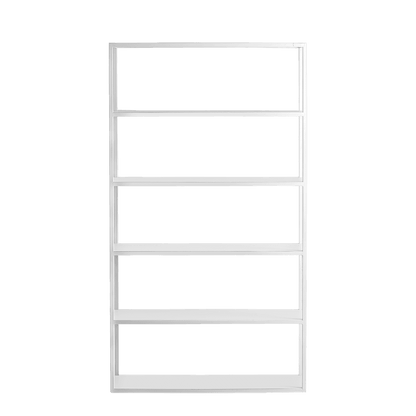 Libreria HYLLER METAL 100×180, bianco