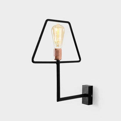 Lampada da Parete Firkant - Nero