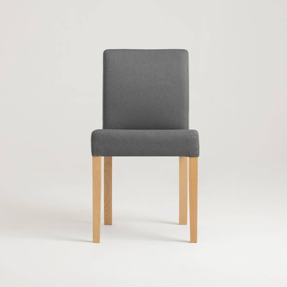 Sedia WILTON - Acciaio, Naturale