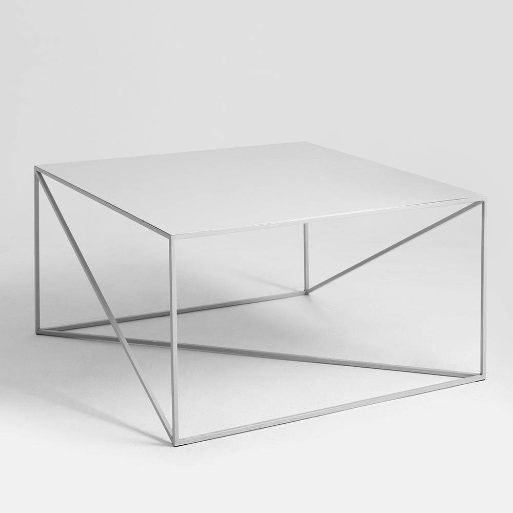 Tavolino MEMO METAL 80x80 grigio