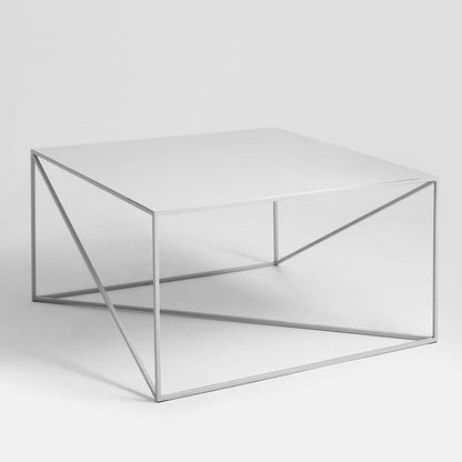Tavolino MEMO METAL 80x80 grigio