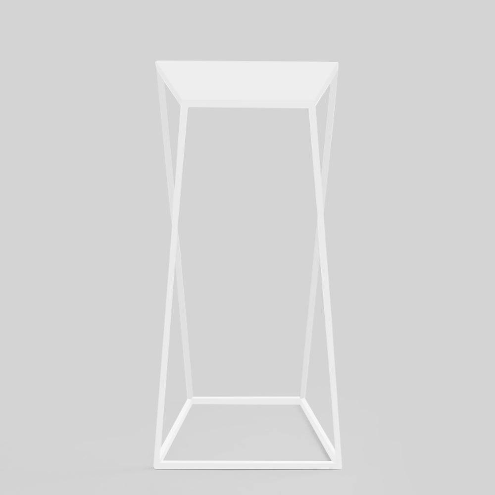 Tavolino ZAK METAL 30 bianco