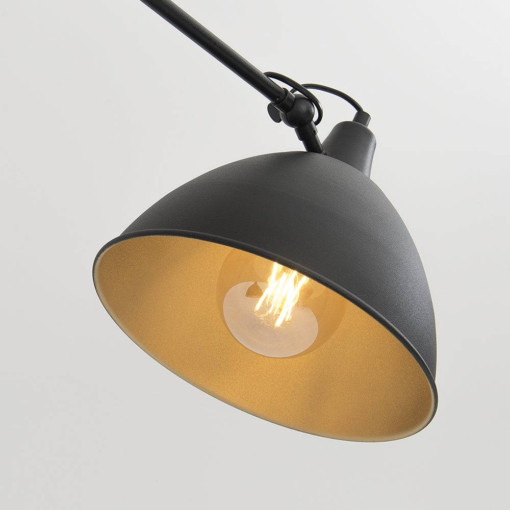 Lampada Coben Two Head nero