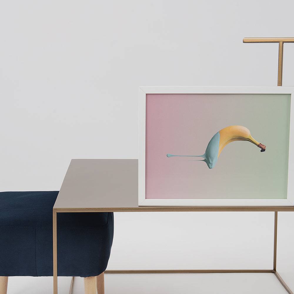 Tavolino TENSIO METAL 80, oro