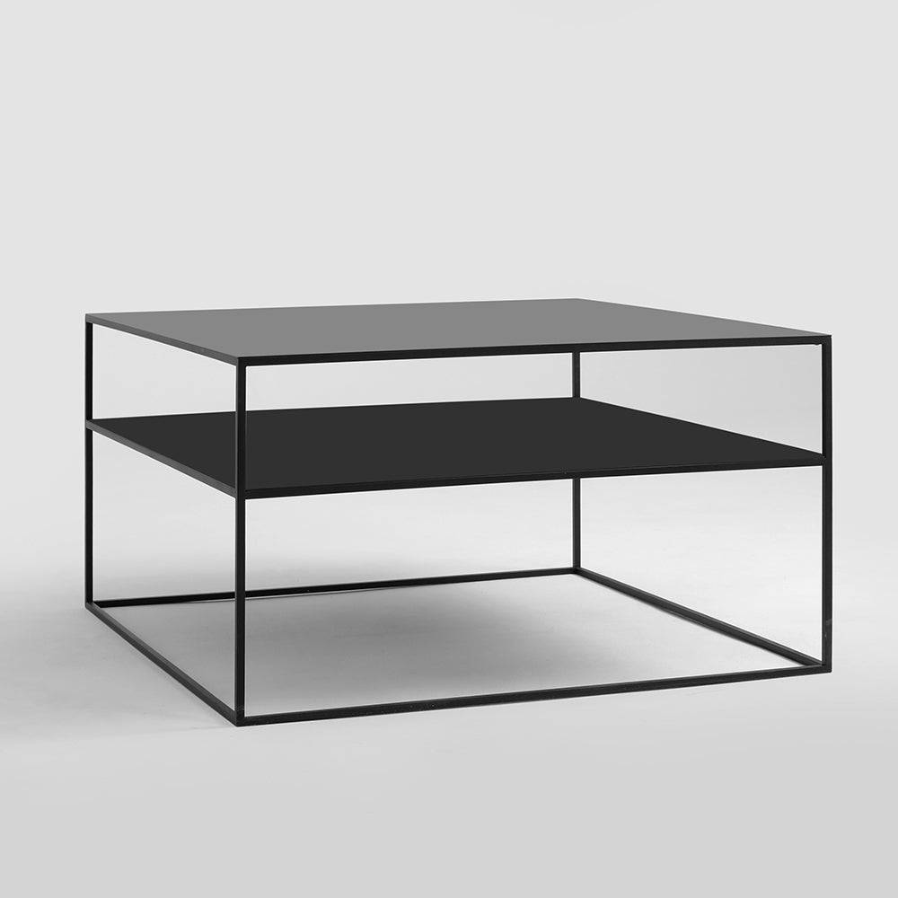 Tavolino Tensio 2 Floor Metal - nero