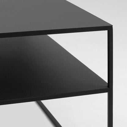Tavolino Tensio 2 Floor Metal - nero