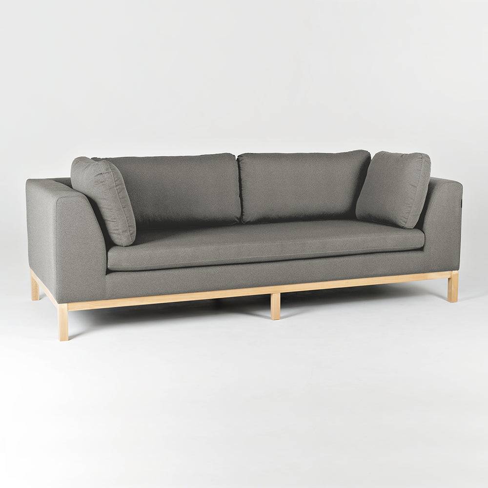 Schlafsofa 3-Sitzer Ambient Wood – Natur