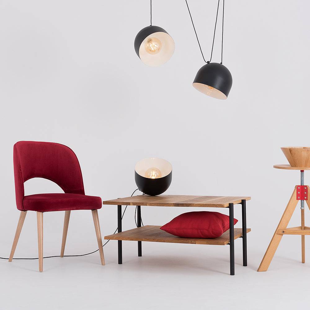 Stuhl BUKO – Cranberry