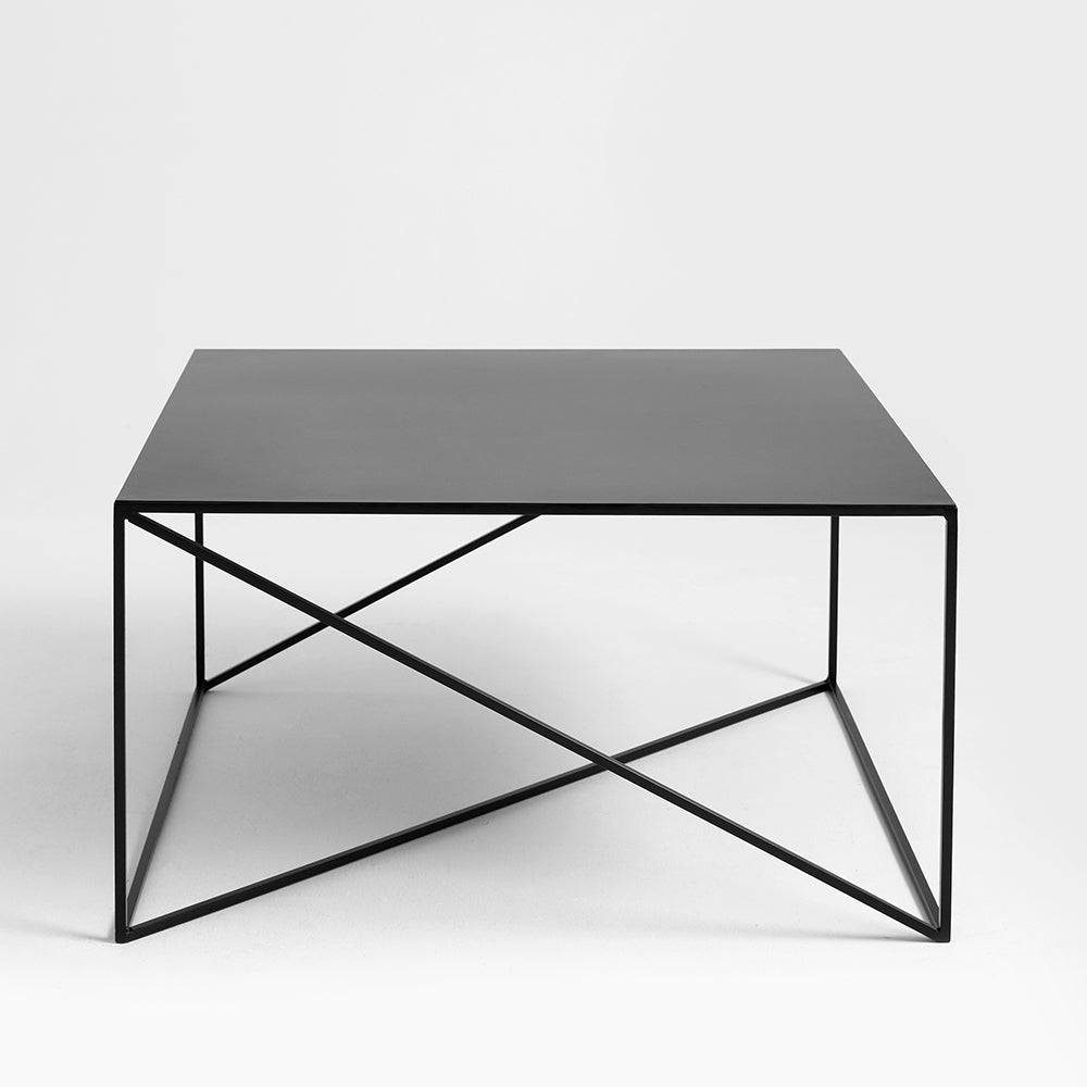 Tavolino MEMO METAL 80x80 Nero