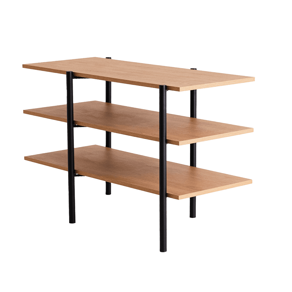 Consolle RAVE BASIC 3F 110 - rovere, nero