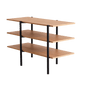 RAVE BASIC 3F 110 Console - oak, black