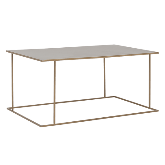 Tavolino WALT METAL 100x60, oro