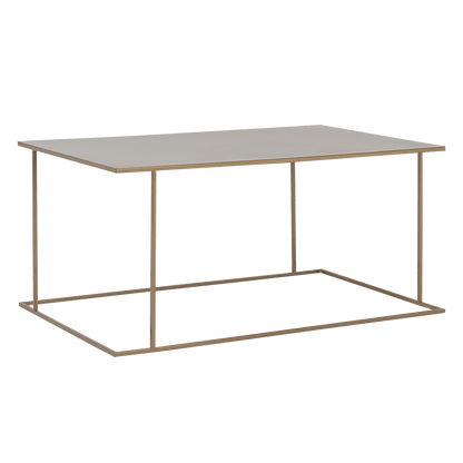 Tavolino WALT METAL 100x100, oro
