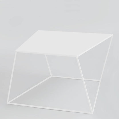 Tavolino ZAK METAL 80 bianco