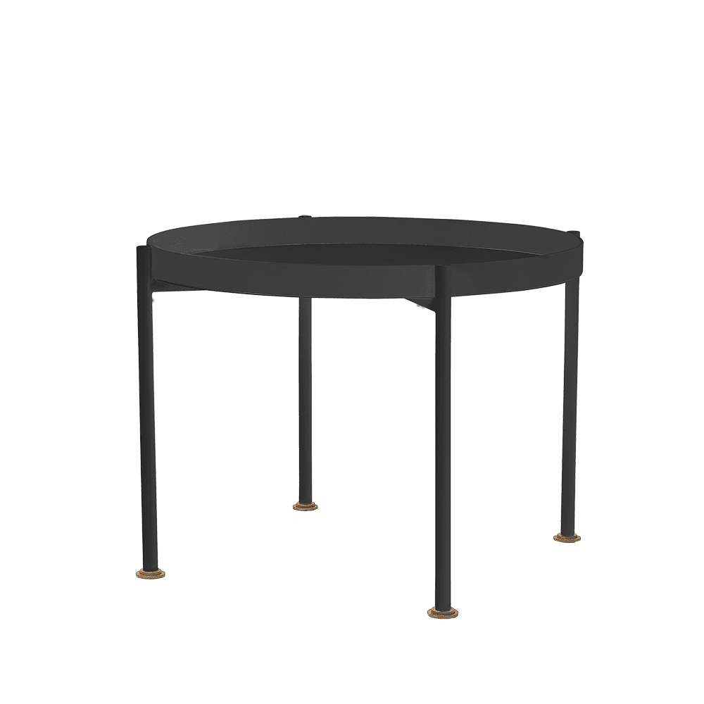 Tavolino da Caffè HANNA METAL 60 - Nero