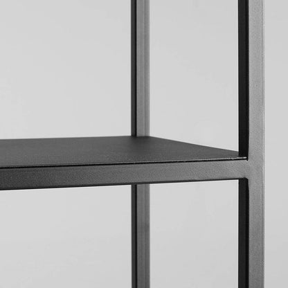 Libreria HYLLER METAL 150x180, nero