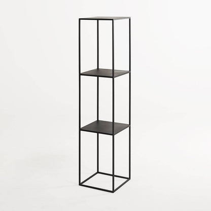 Libreria TENSIO PILLAR 3F 140x30, nero