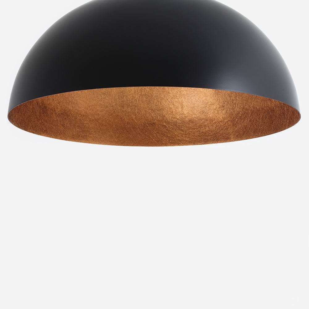 Lampada a Soffitto LORD 90 - Rame-Nero