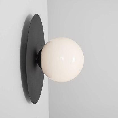 Lampada da Parete SKIVA BALL S - nero