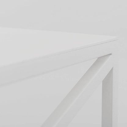 Beistelltisch MEMO METAL 100x60 Weiß