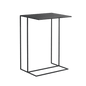SIDER METAL black side table