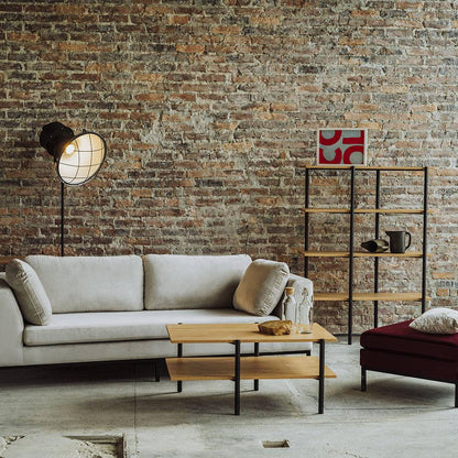 Scaffale RAVE BASIC 110 - rovere e nero