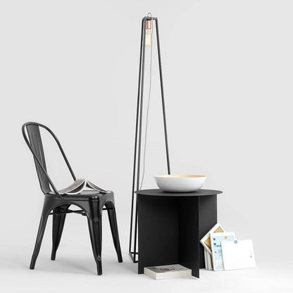 Tavolino da Caffè OLI METAL 50, nero