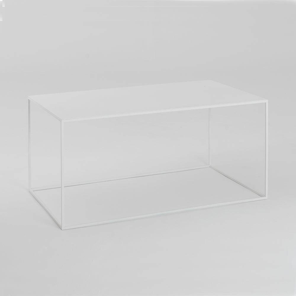 Beistelltisch TENSIO METAL 100x60, weiß