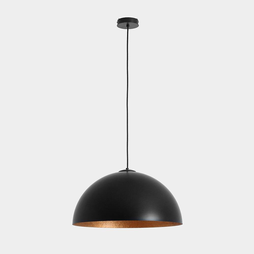 Plafoniera LORD 50 - Rame e Nero