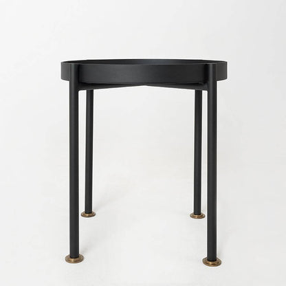 Couchtisch HANNA Metall Schwarz