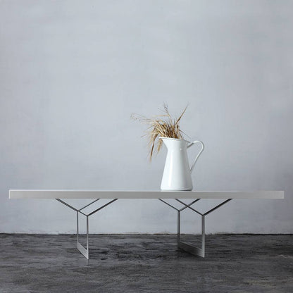 Tavolino LONGO 140, bianco