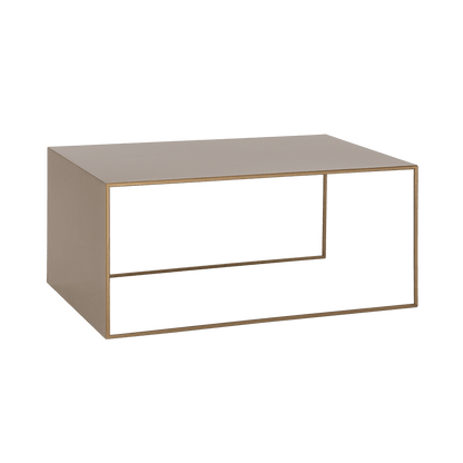 Tavolino 2WALL METAL 100x60, oro
