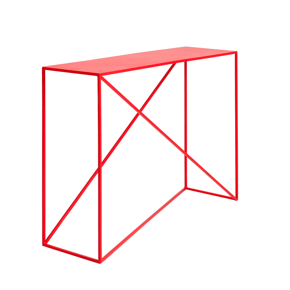 Credenza MEMO METAL 100 rosso