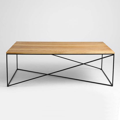 Tavolino MEMO legno massello 140, nero
