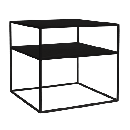 Tavolino Tensio 2 Floor Metal - nero