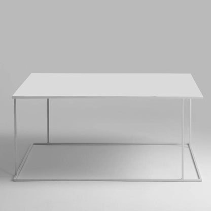 Tavolino WALT METAL 100x100 Bianco