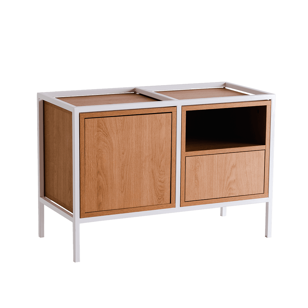 Rack SKAP 2R1 MIX - Bianco