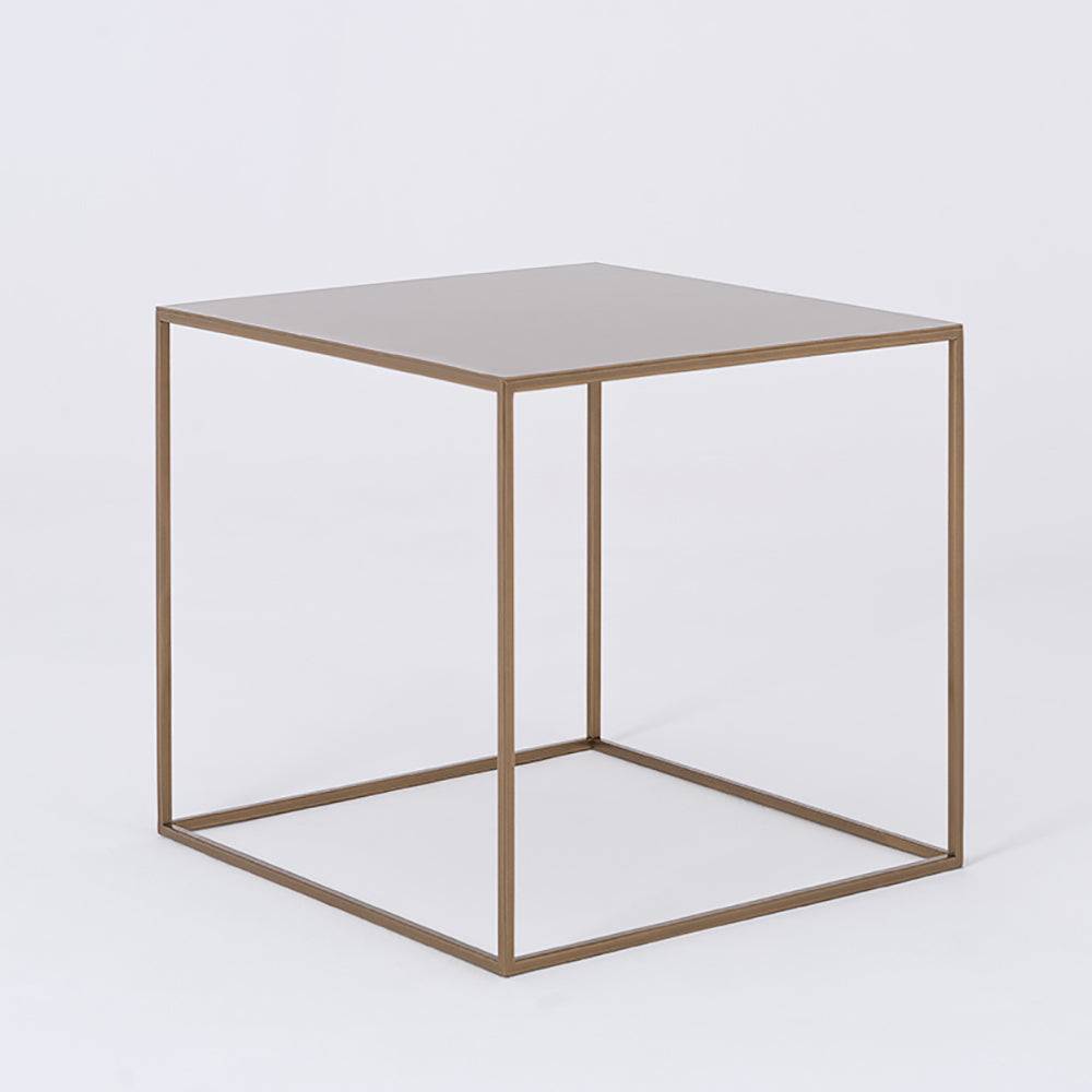 Tavolino Tensio Metal 50 Oro