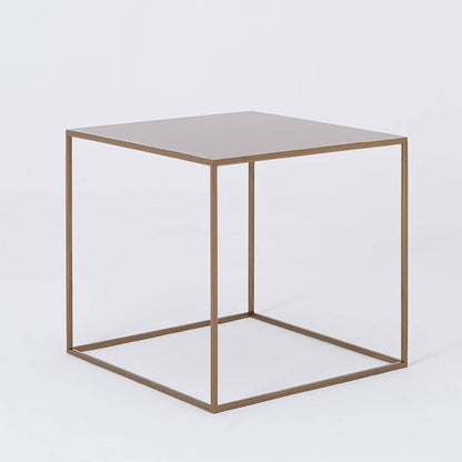 Tavolino Tensio Metal 50 Oro