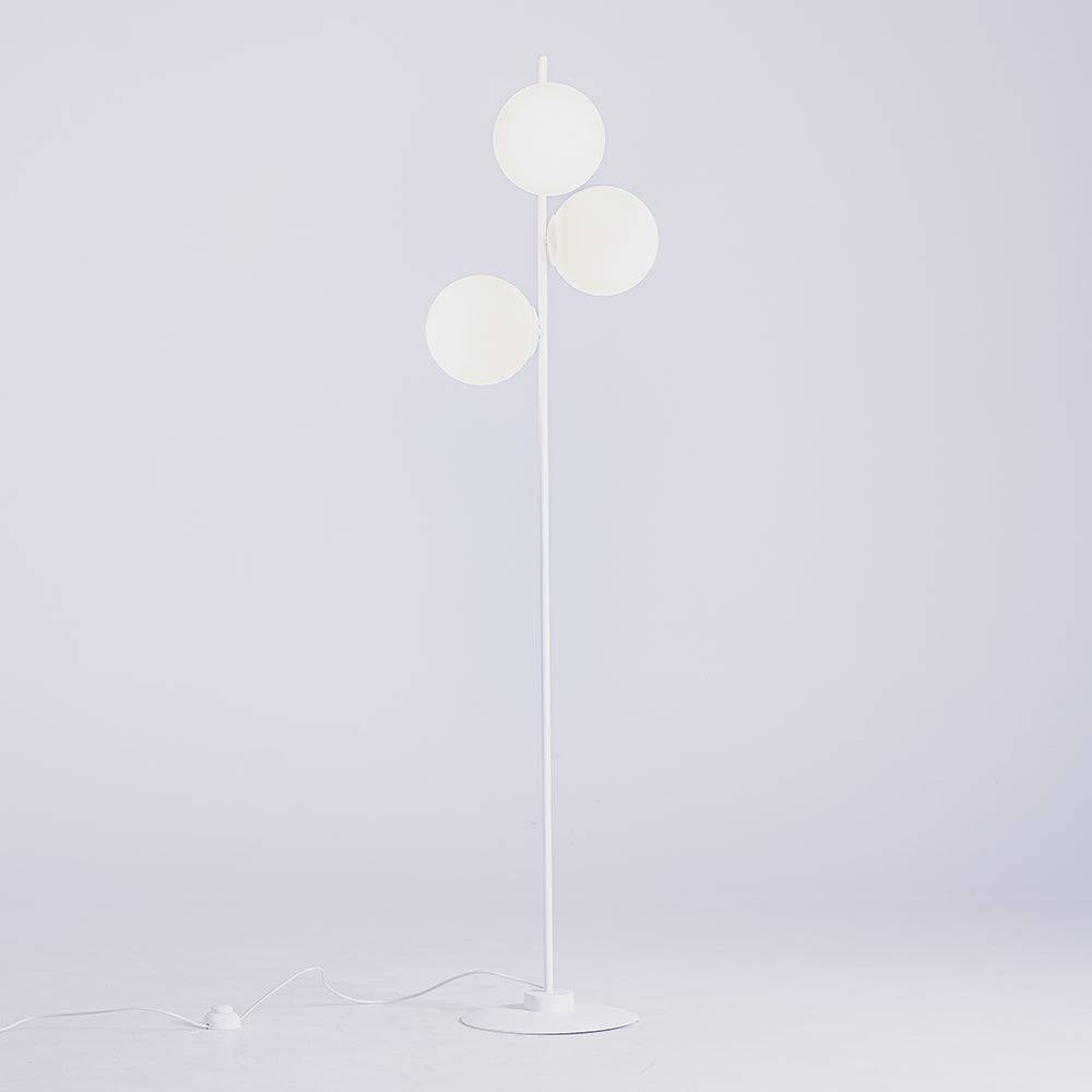 Lampada da Terra BOBLER Bianca