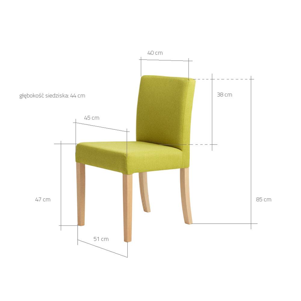 Stuhl Wilton Inkjet, Natur