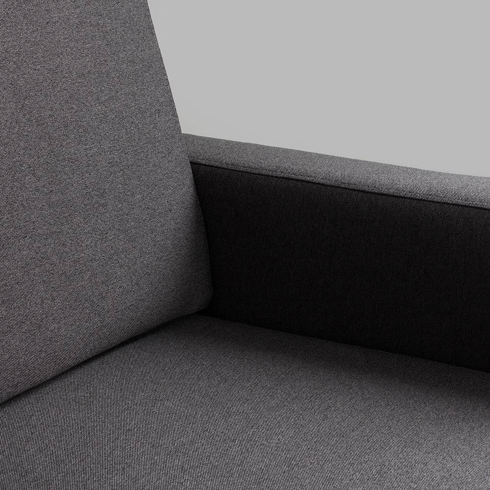 Sofa SCANDIC 3-Sitzer, Carbon, Natur