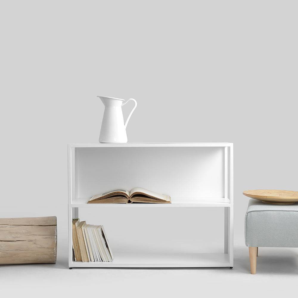 Libreria HYLLER SIDE METAL 100x75
