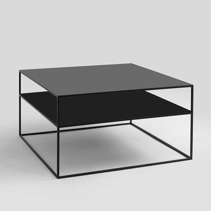 Tavolino Tensio 2 Floor Metal - nero